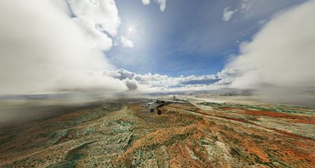 Nová dávka záberov z Flight Simulatora
