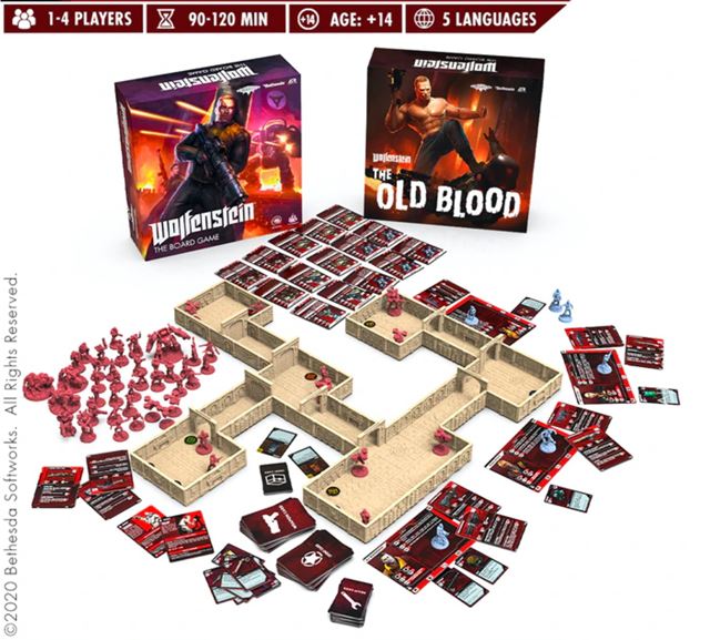 Wolfenstein dostane stolnú hru, financovaná je cez Kickstarter