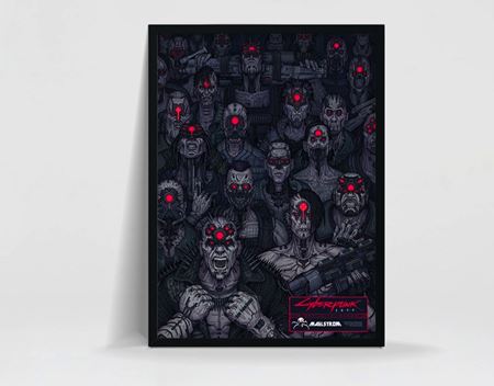 CD Projekt Red ponúka tematické plagáty k Cyberpunk 2077