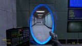 Half-Life: Source - Portal Edition mod vm umon prechdza hru s portlovou zbraou