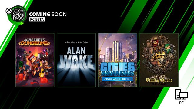 Xbox Game Pass dostáva Alan Wake, Cities: Skylines a aj Minecraft Dungeons