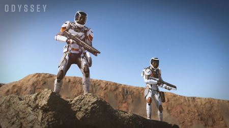 V Elite Dangerous Odyssey expanzii sa budeme môcť prejsť po planétach