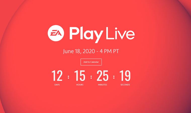 EA Play Live event bude 18. jna