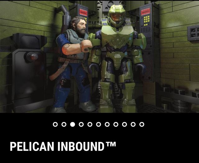 Halo Infinite MegaConstrux skladačky teasuju scény z hry