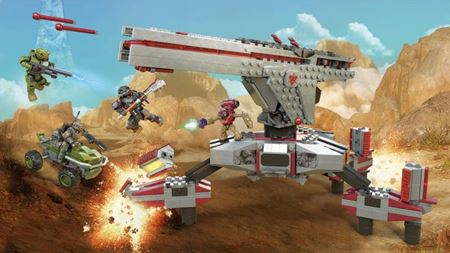 Halo Infinite MegaConstrux skladačky teasuju scény z hry