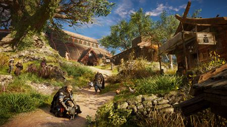 Dávka záberov na Assassin's Creed Valhalla