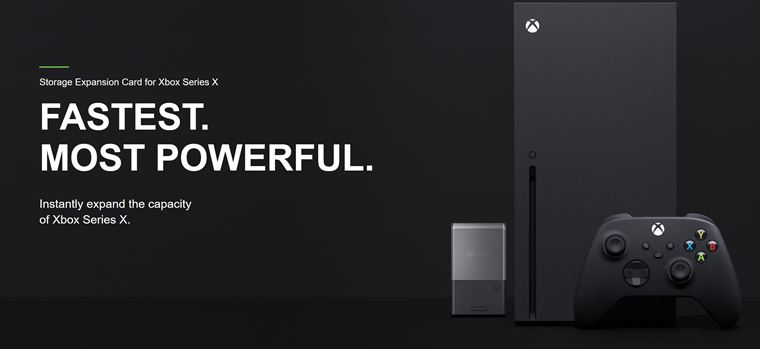 Seagate u spustilo promo strnku pre extern SSD karty pre Xbox Series X konzolu