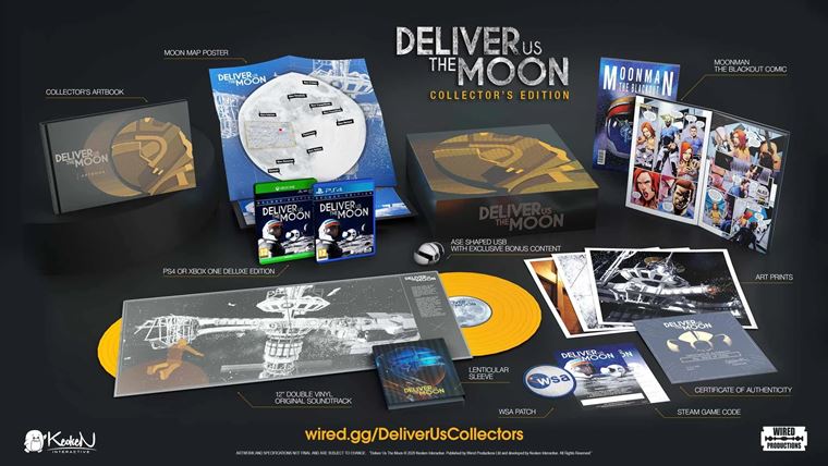 Deliver Us The Moon dostva na konzoly nabit Collector's Edition