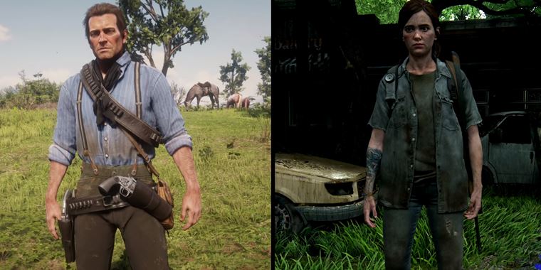 Porovnanie The Last of Us 2 a Red Dead Redemption 2