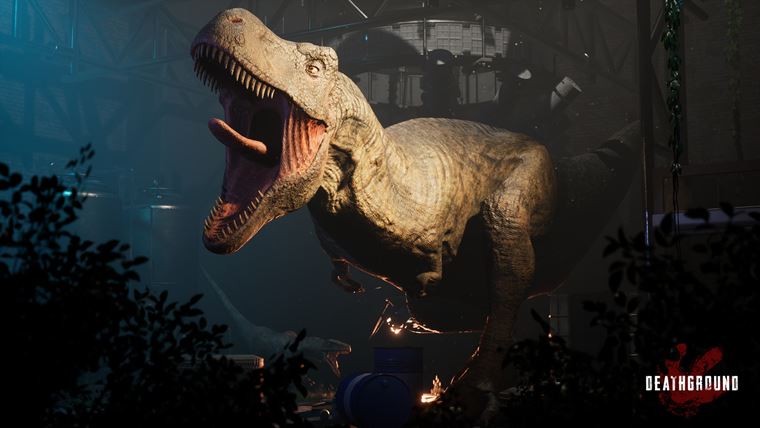 Deathground bude survival s dinosaurami, ska to na Kickstarteri