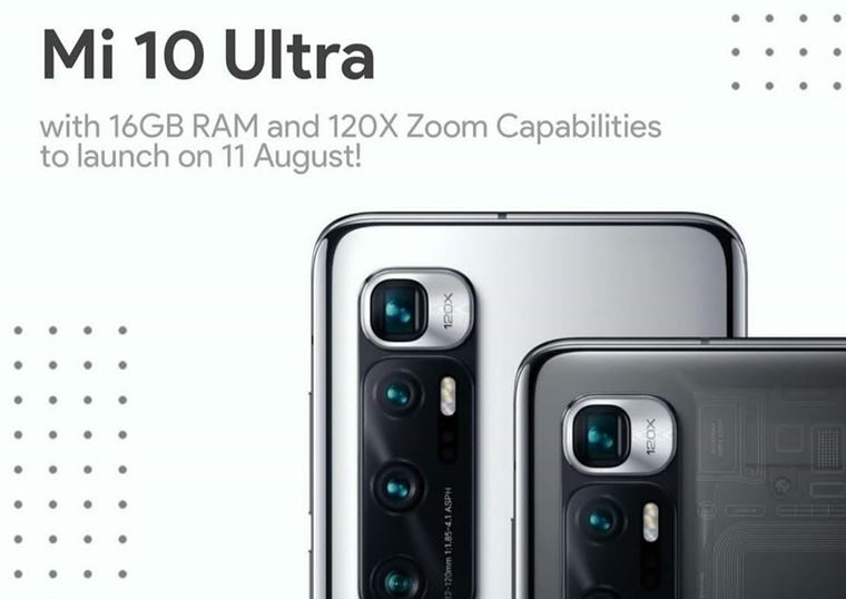 Xiaomi Mi 10 Ultra sa nesie slom 120 - 120x Zoom, 120Hz displej a 120W nabjanie
