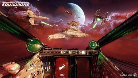 Star Wars Squadrons ponúkol sériu záberov