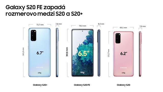 Samsung predstavuje Galaxy S20 FE mobil