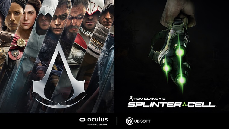Assassin's Creed a Splinter Cell VR hry prdu na Oculus