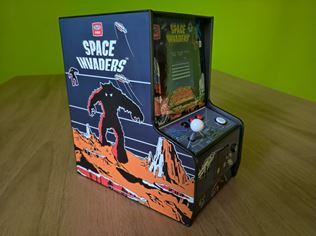 Tak trochu iné retro v podaní mini automatu Space Invaders Micro Player