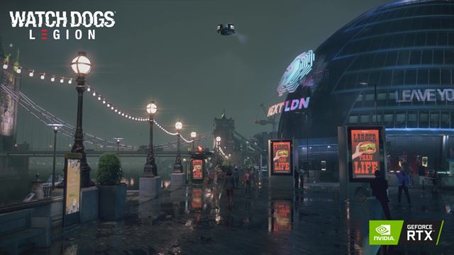 Watch Dogs Legion ukazuje raytracingové zábery