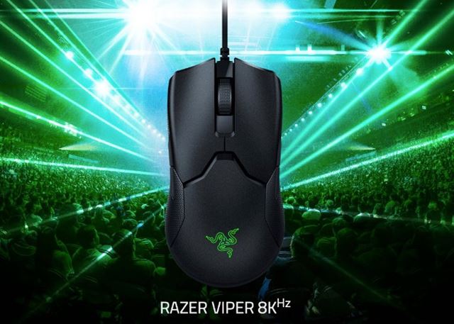 Razer predstavil najrýchlejšiu hernú myš - Razer Viper 8KHz