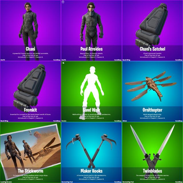 Duna prichádza do Fortnite