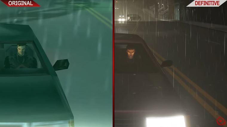 Porovnania GTA Trilogy s originlom