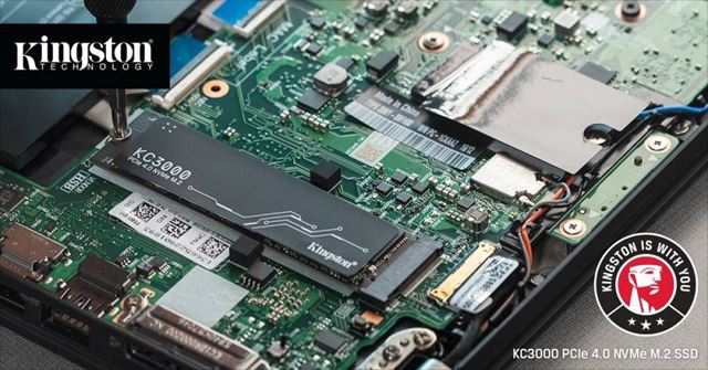 Kingston KC3000 sú nové PCIe 4.0 NVMe SSD disky