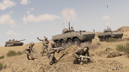 V novom Arma 3 DLC sa pozriete na piesočné duny západnej Sahary