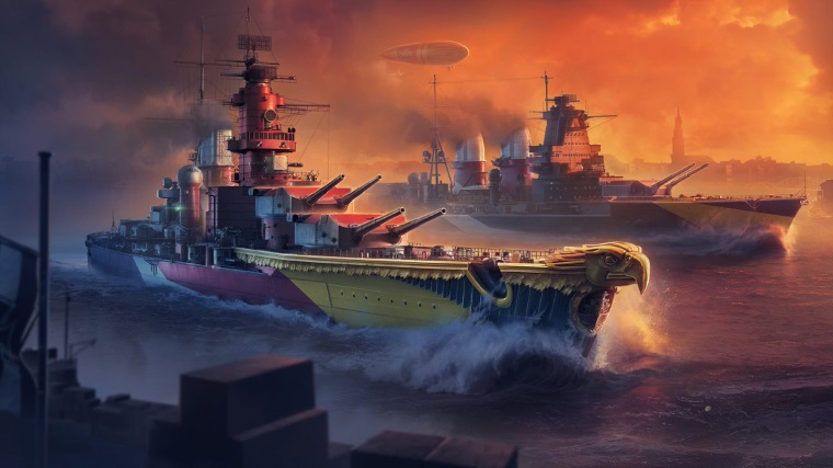 World of Warships dostva gigantick update a vylepuje grafiku