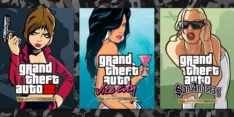 GTA Trilogy: Definitive edition u vylo