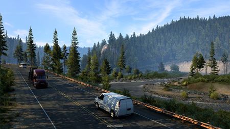 American Truck Simulator ukazuje Montanu