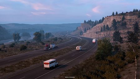 American Truck Simulator ukazuje Montanu