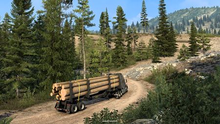 American Truck Simulator ukazuje Montanu