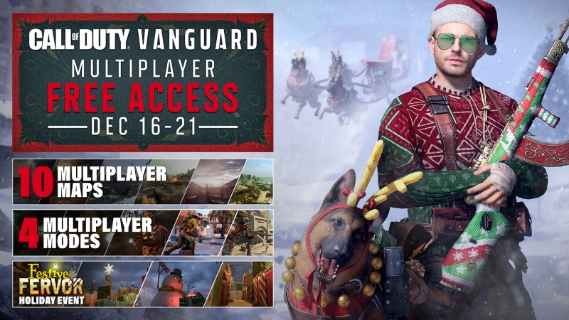 Call of Duty Vanguard multiplayer si mete cez vkend zahra zadarmo, spusten je aj vianon event