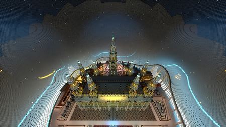 Nvidia ponúkla novú vianočnú mapu do Minecraft RTX