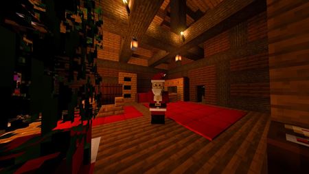 Nvidia ponúkla novú vianočnú mapu do Minecraft RTX