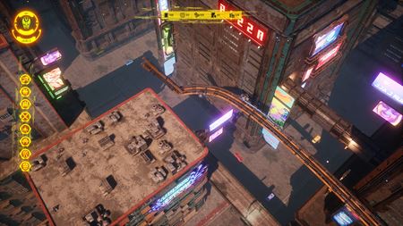 CyberTown vyzerá na zaujímavý manažment kyberpunkového mesta