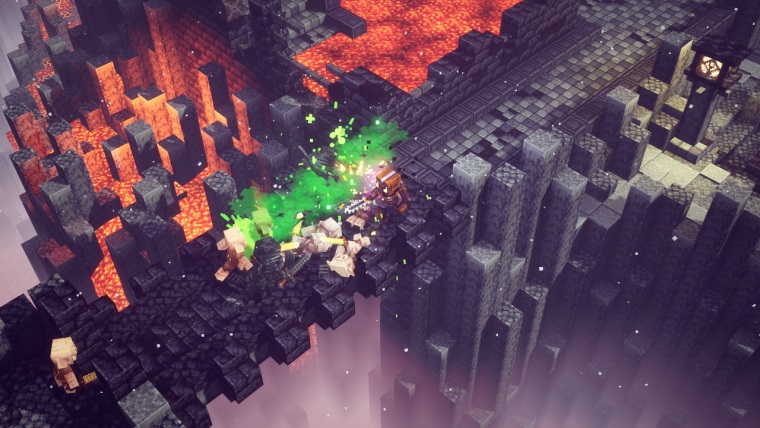 Minecraft Dungeons dostal nextgen update na Xbox Series X a S