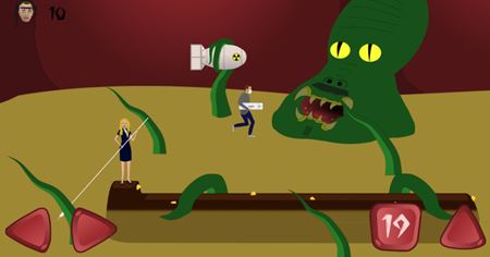 Slovenská arkádovka Testovič: Atomovka na hnusobu je dostupná na mobiloch