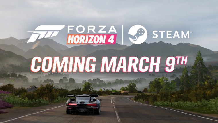 Forza Horizon 4 prde na Steam