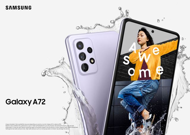 Samsung predstavuje Samsung Galaxy A52 a A72 mobily