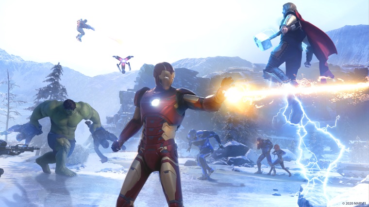 Nixxes priblil nastavenia grafiky Avengers hry na nextgen konzolch