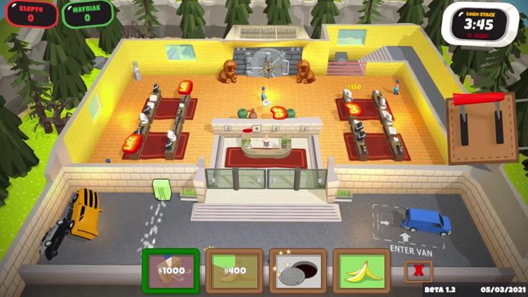 V bláznivej párty hre Crooks Like Us ukradnete všetko, čo unesiete