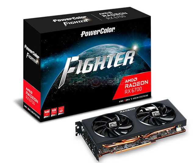 Radeon RX 6700 karta pózuje na prvom zábere