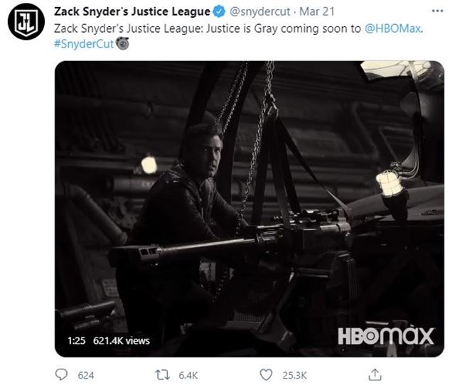 Justice League príde na HBO aj v čiernobielej verzii
