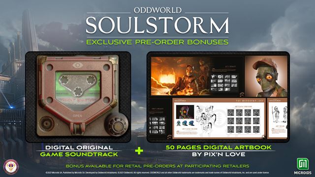 Oddworld: Soulstorm ukazuje retail edície, neprídu však k vydaniu hry