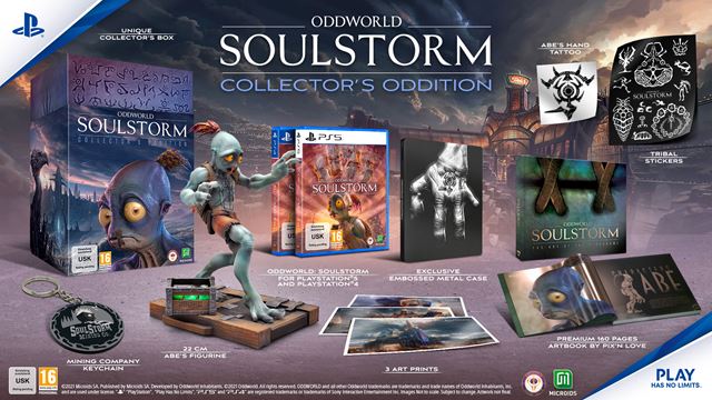 Oddworld: Soulstorm ukazuje retail edície, neprídu však k vydaniu hry