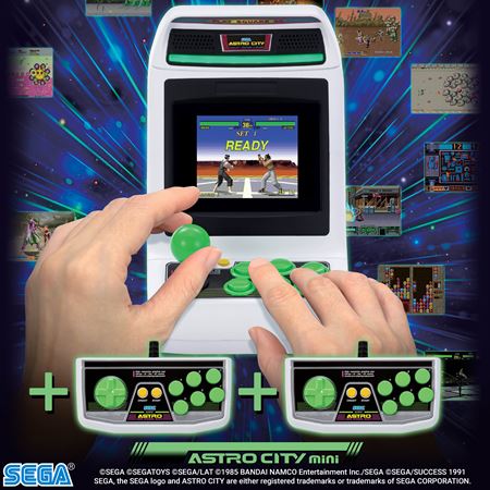 Sega Astro City Mini konzola ponúkne 37 hier a už sa dá predobjednať