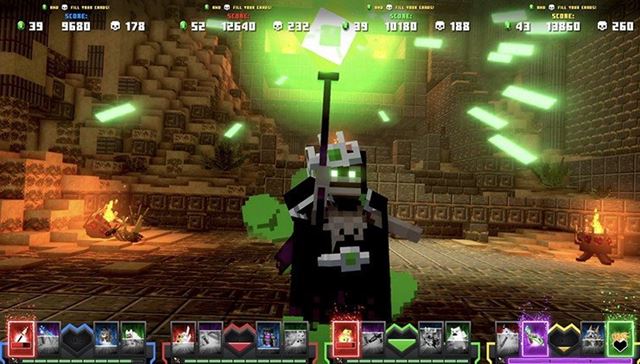 Minecraft: Dungeons vychádza ako automatovka