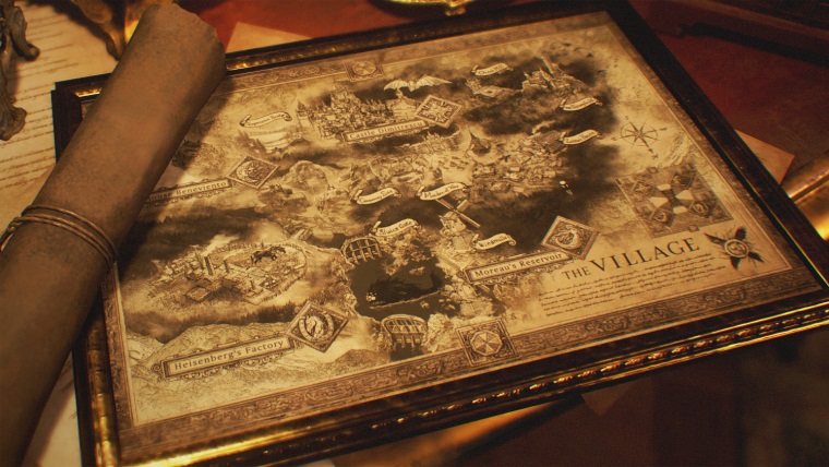 Resident Evil Village ukzal svoju mapu a aliu postavu
