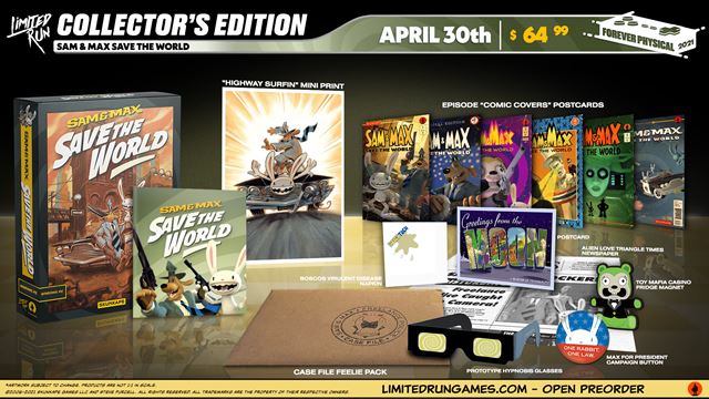 Sam & Max: Save the World dostane limitku pre PC a Switch