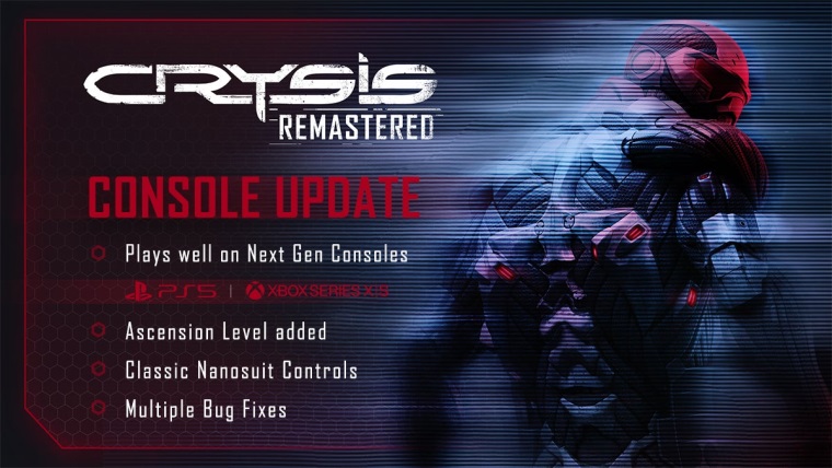Crysis Remastered prve dostal nextgen update