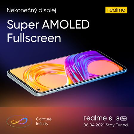 Realme 8 Pro a Realme 8 mobily prichádzajú ku nám